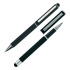 Zestaw piśmienny długopis i pióro kulkowe soft touch CLAUDIE Czarny B0401201IP303 (1) thumbnail