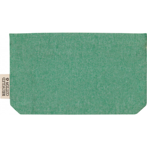 Kosmetyczka z bawełny z recyklingu 180g/m2 HARRY Zielony 6431009 (3)