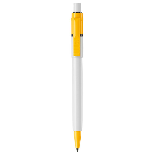 Długopis Baron Colour nieprzezroczysty Biały / żółty LT80900-N0141 (3)