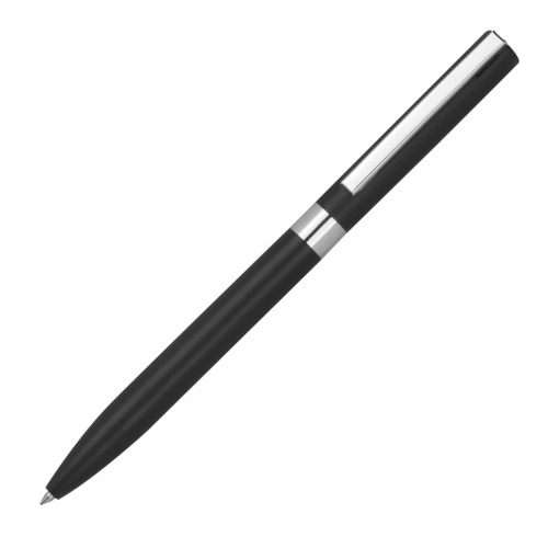 Długopis aluminiowy żelowy HUELVA Czarny 374203 (2)