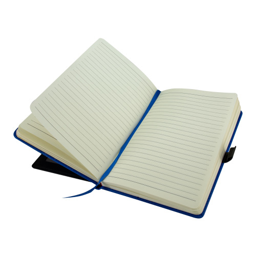 Notatnik A5 w linie z wizytownikiem MARTIN Niebieski 2008804 (7)