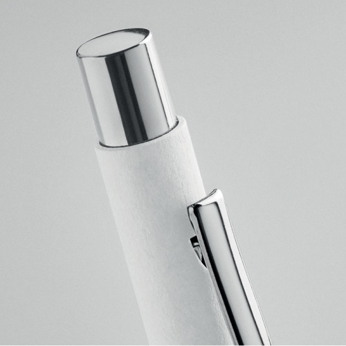 Długopis z papieru (recykling) Biały MO2067-06 (2)