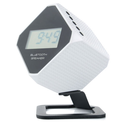 Głośnik bluetooth z zegarem Biały EG 006306 