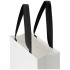Torba papierowa Smartfold 210 g/m² z uchwytami ze wstążki i matowym laminowaniem – 24 x 10 x 24 cm Czarny 1ZM01690 (3) thumbnail
