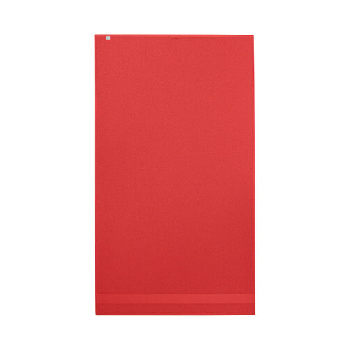 Ręcznik baweł. Organ.  180x100 czerwony MO9933-05 (1)