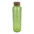 Butelka InSideOut z recyklingowanego szkła ReuuZ z drewnianym korkiem 650 ml Transparentny / jasnozielony LT57013-N0432  thumbnail