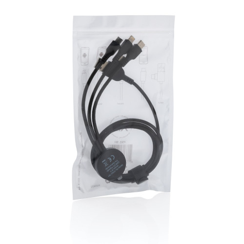 Kabel do ładowania z podświetleniem logotypu Czarny P302.391 (9)