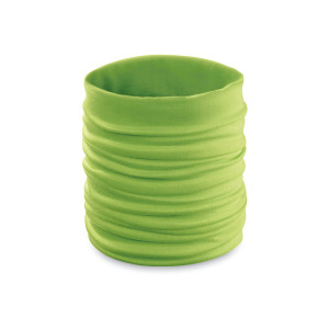 Osłona na twarz i szyję, komin Jasnozielony