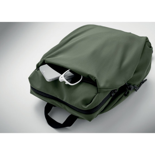 nylonowy plecak na laptopa 16" 17L Ciemnozielony MO3180-60 (4)