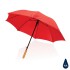 Bambusowy parasol automatyczny 23" Impact AWARE rPET czerwony P850.654  thumbnail