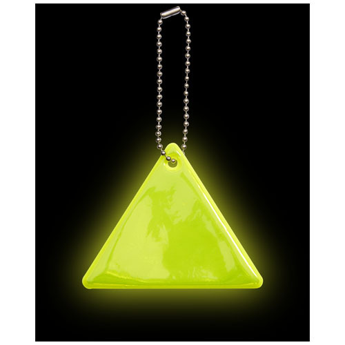 Zawieszka odblaskowa trójkąt Neonowy żółty 1PR01106 (4)