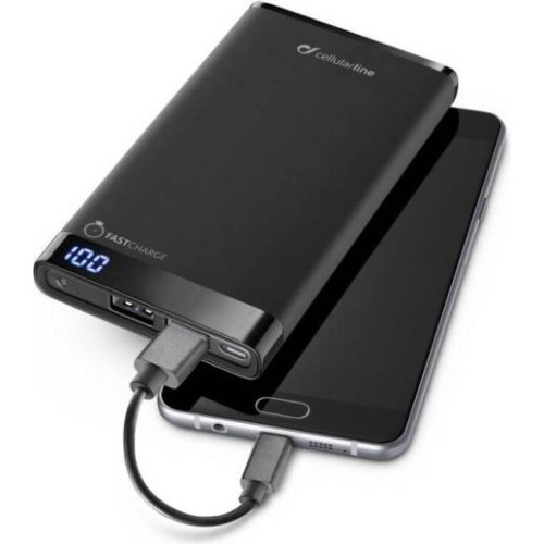 Power Bank Cellular Line MANTA 8000 Czarny EG 030903 8000 (1)