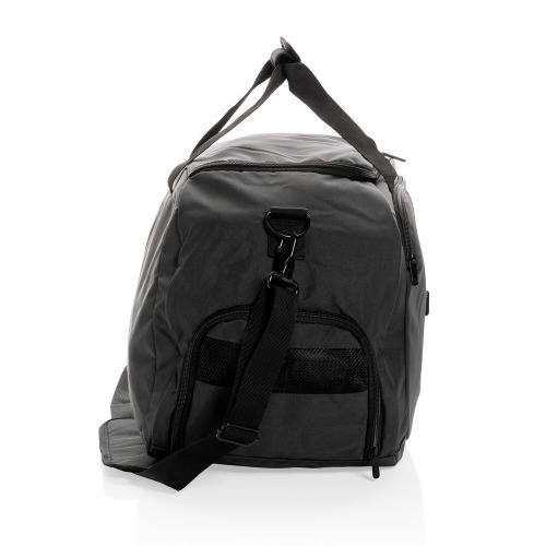Torba sportowa, podróżna Swiss Peak AWARE™ RPET Czarny P707.151 (4)