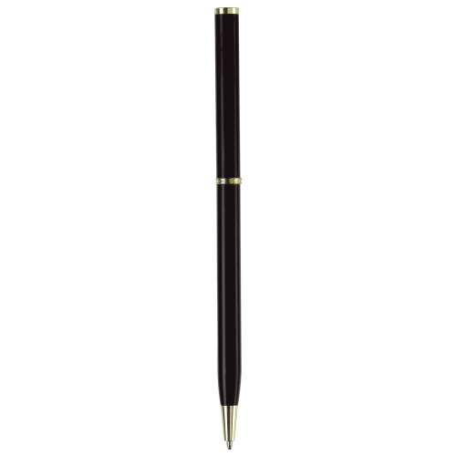 Metalowy długopis Slim Czarny LT87060-N0002 (1)