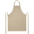 Andrea fartuch o gramaturze 240 g/m² z regulowanym paskiem na szyję Oatmeal 11333407 (2) thumbnail