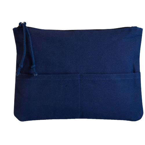 Citizen Green Zipzip saszetka na akcesoria z bawełny organicznej Granatowy 1PZ02255 
