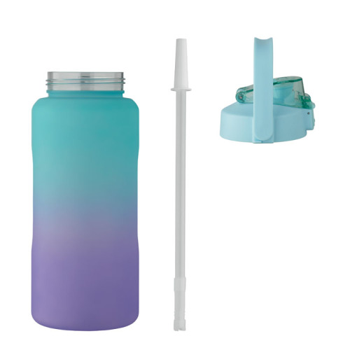 Butelka na wodę RPET 2000ml Turkusowy MO2791-12 (6)