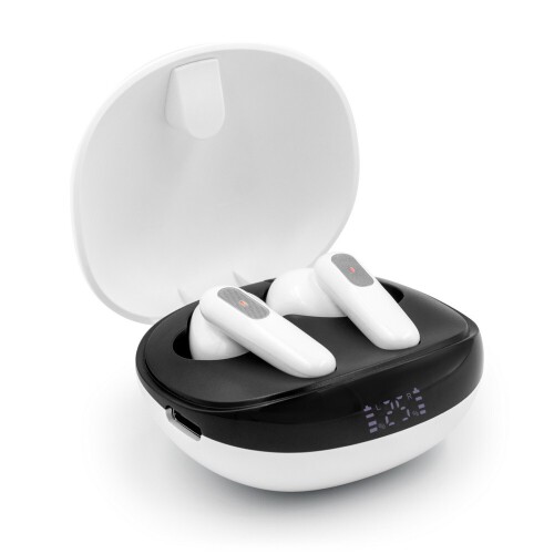 Bezprzewodowe słuchawki douszne ANC biały V7299-02 