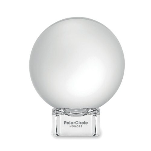 Szklana stauetka kula Przezroczysty MO2655-22 (3)