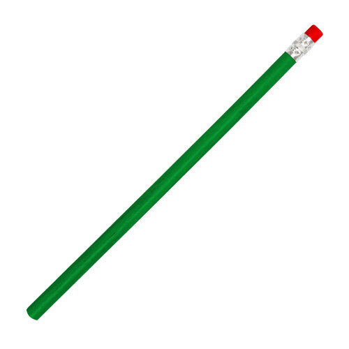 Ołówek z gumką HICKORY zielony 039309 