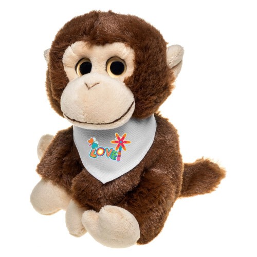 Taffy, pluszowa małpka brązowy HE748-16 (4)
