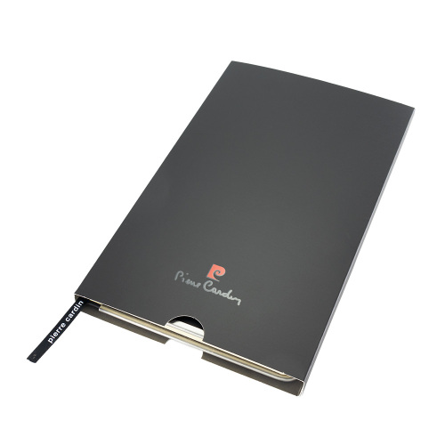 Notes Pierre Cardin Highscribe A5 z metalowymi krawędziami czarny B9000101IP303 (4)