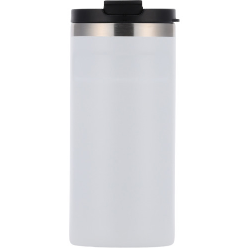 Kubek termiczny ze stali z recyklingu 450 ml SILVIO Biały 8536506 (3)