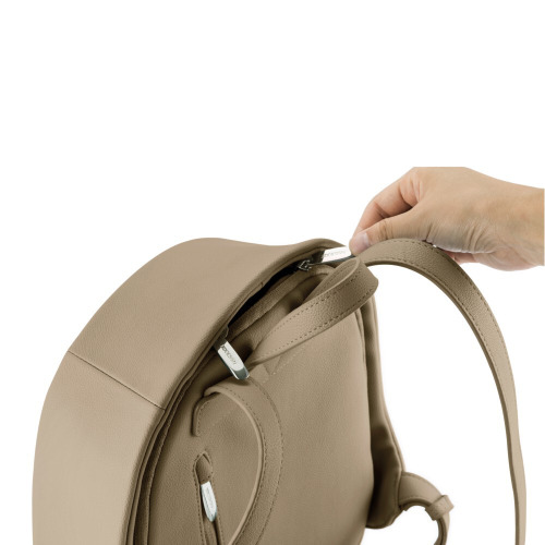 Elle Fashion plecak chroniący przed kieszonkowcami brązowy P705.226 (4)