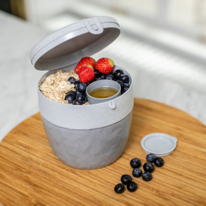 Pojemnik Bento Club organic grey 3198672