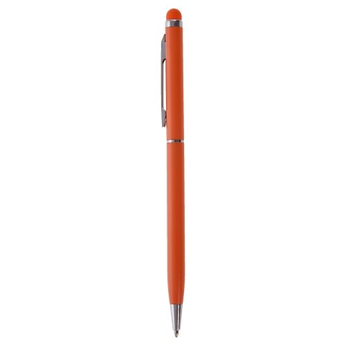 Długopis, touch pen pomarańczowy V1637-07 