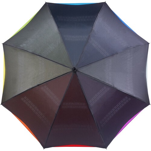 Odwracalny parasol automatyczny wielokolorowy V0671-99 (2)