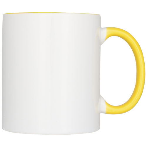 Kolorowy kubek sublimacyjny Pix 330 ml Żółty 10052204 (2)