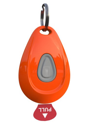 Ultradźwiękowy odstraszacz na pchły i kleszcze dla zwierząt domowych Off-Tick Pet pomarańczowy ANGPET-OR 