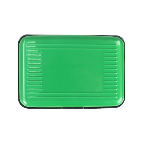 Etui na karty kredytowe z ochroną RFID Zielony V2881-06 (1)