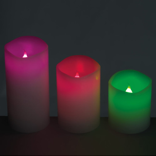 Zestaw świeczek LED DUDLEY Biały 326606 (1)