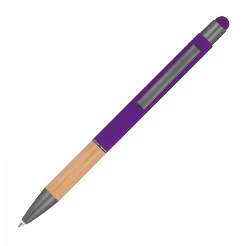 Długopis metalowy touch pen soft touch BRYGIDA Fioletowy 1358112 (2)