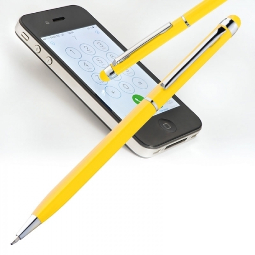 Długopis touch pen żółty 337808 (1)
