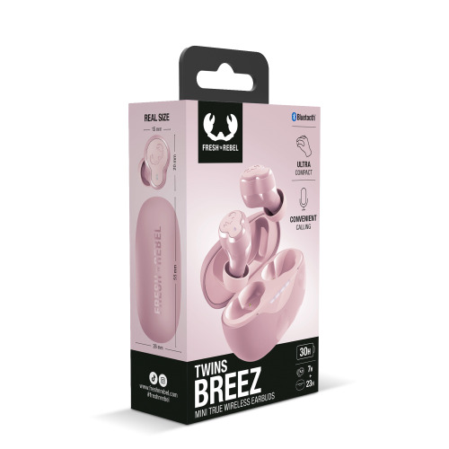 Słuchawki douszne Fresh 'n Rebel Twins Breez True Wireless Różowy LT49738-N0076 (4)