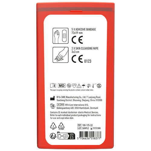 MiniKit Pierwsza Pomoc Przezroczysty czerwony 1Z255304 (4)