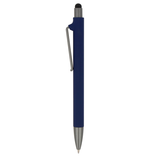 Pióro kulkowe Madeira z rysikiem R-ABS Ciemnoniebieski LT87851-N0010 (1)