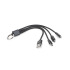 Kabel USB 3 w 1 TAUS Czarny 09106-02  thumbnail