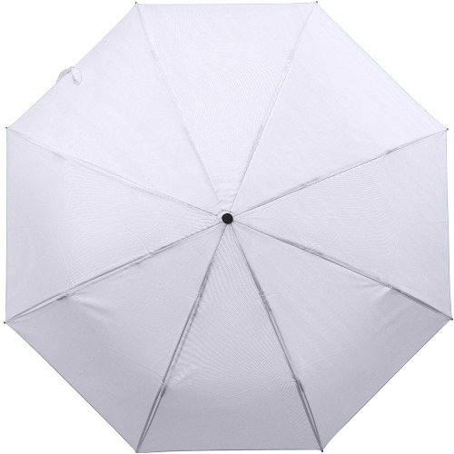 Parasol manualny RPET, składany Biały V1605-02 