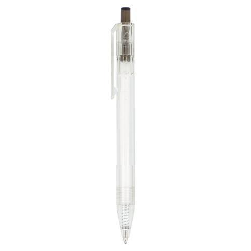 Długopis R-PET Transparentny / czarny LT80562-N0402 (3)