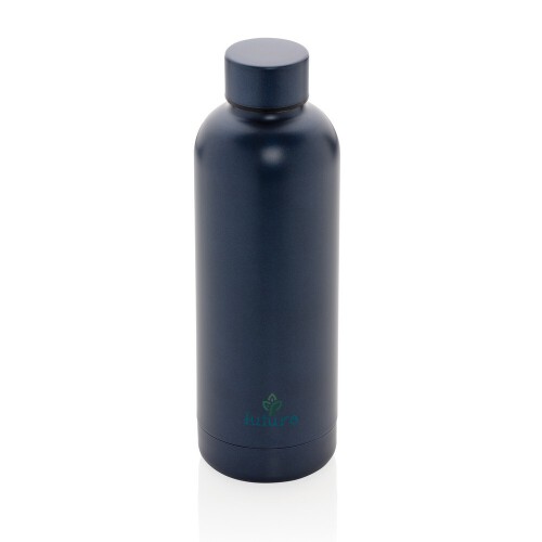 Butelka termiczna 500 ml, stal nierdzewna z recyklingu niebieski P435.705 (4)
