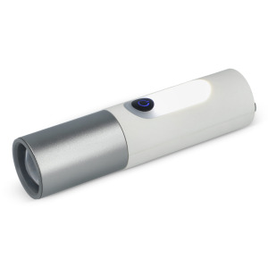 Akumulatorowa latarka LED 10 W z funkcją zoom 300 lm