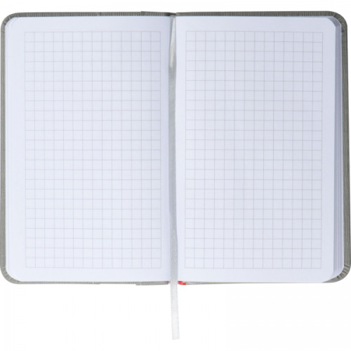 Notatnik A6 w kratkę SELMA Szary 2136407 (6)