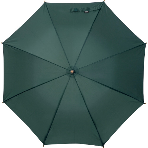 Parasol manualny RPET ø103 cm LETITIA Ciemnozielony 4559699 (7)