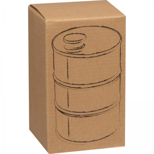 Piersiówka 600 ml beczka BLAIR Czarny 6079203 (2)