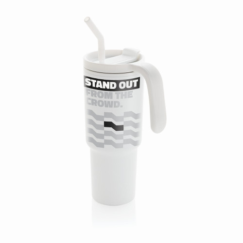 Kubek termiczny 900 ml Graphic 360 Biały P437.3203 (10)
