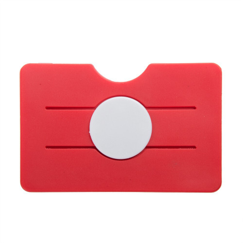 Uchwyt do telefonu, etui na karty kredytowe Czerwony V0318-05 (4)